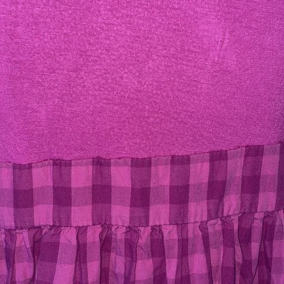 Purple checker Cherokee dress girls size 6 - Picture 5 of 5